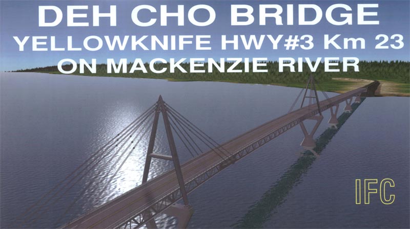 Deh Cho Bridge Map